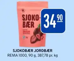 Rema 1000 Sjokobær jordbær tilbud