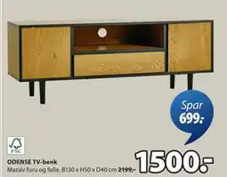 JYSK ODENSE TV-benk, NOK 1500 tilbud