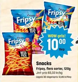 Eurocash Snacks, SEK 10 tilbud