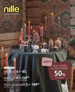 Nille KRONELYS, NOK 85 tilbud