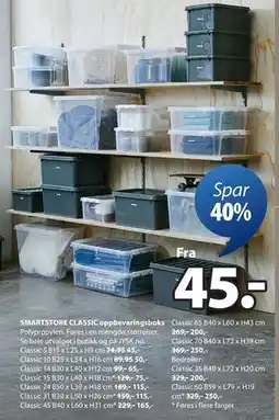 JYSK SMARTSTORE CLASSIC oppbevaringsboks tilbud
