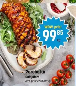 Eurocash Porchetta, SEK 99.85 tilbud