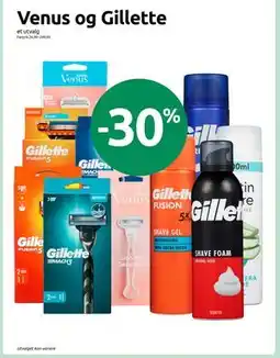 Joker Venus og Gillette tilbud