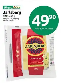 Joker Jarlsberg, NOK 49.9 tilbud