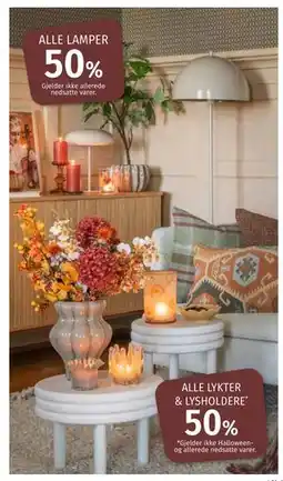 Nille ALLE LAMPER tilbud