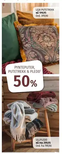 Nille PYNTEPUTER, PUTETREKK & PLEDD tilbud