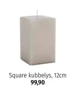 Nille Square kubbelys, NOK 99.9 tilbud