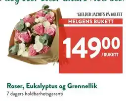 Jacobs Roser, Eukalyptus og Grennellik, NOK 149 tilbud