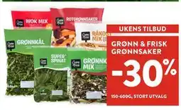 Jacobs GRØNN & FRISK GRØNNSAKER tilbud