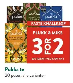 Jacobs Pukka te tilbud