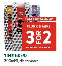 Jacobs TINE IsKaffe tilbud