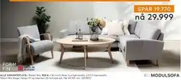 Skeidar Noor Lux hjørnesofa, NOK 29999 tilbud