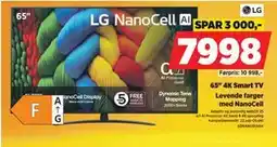 POWER 65 4K Smart TV, NOK 7998 tilbud