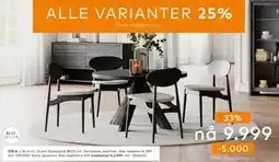 Skeidar Guest Spisebord, NOK 9999 tilbud