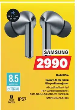 POWER Buds3 Pro, NOK 2990 tilbud
