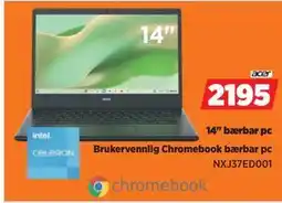 POWER 14 bærbar pc, NOK 2195 tilbud