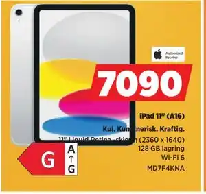 POWER iPad 11 (A16), NOK 7090 tilbud