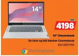 POWER 14 Chromebook, NOK 4198 tilbud