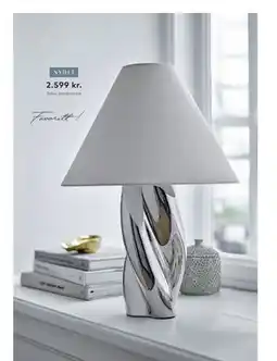 Skeidar Silva bordlampe, NOK 2599 tilbud