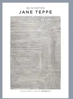 Skeidar Jane teppe tilbud