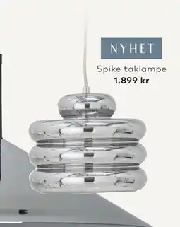 Skeidar Spike taklampe, NOK 1899 tilbud