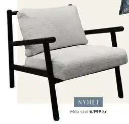 Skeidar Milo stol, NOK 6999 tilbud