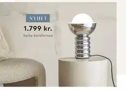 Skeidar Spike bordlampe, NOK 1799 tilbud