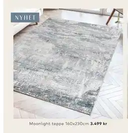 Skeidar Moonlight teppe 160x230cm, NOK 3499 tilbud