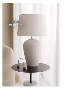 Skeidar Struktur bordlampe, NOK 899 tilbud