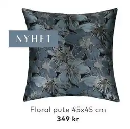 Skeidar Floral pute 45x45 cm, NOK 349 tilbud