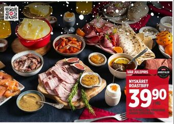 Meny Nyskåret roastbiff tilbud