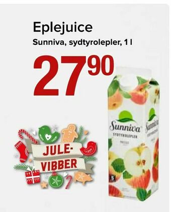 Spar Eplejuice tilbud