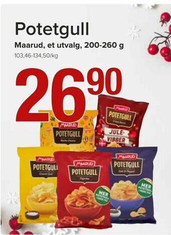 Spar Potetgull tilbud