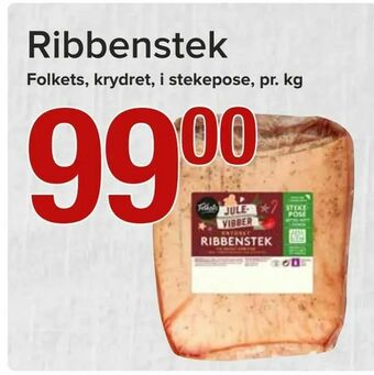 Spar Ribbenstek tilbud