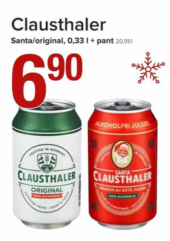 Spar Clausthaler tilbud