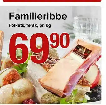Spar Familieribbe tilbud