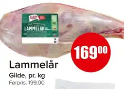 Eurospar GILDE Lammelår tilbud