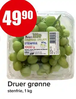 Eurospar Druer grønne tilbud