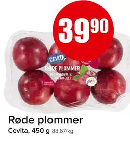Eurospar CEVITA Røde plommer tilbud