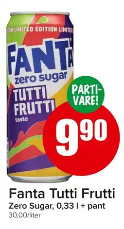 Eurospar FANTA Tutti frutti tilbud
