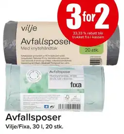 Eurospar Avfallsposer tilbud