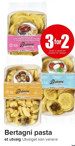 Eurospar Bertagni pasta tilbud