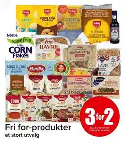 Eurospar Fri for-produkter tilbud