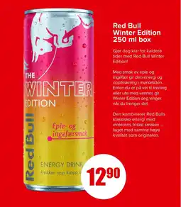 Eurospar RED BULL Winter edition tilbud