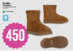 Sport Outlet Graffiti VINTERSKO Daxa Kids Boot Warm WP Str. 28-36 tilbud
