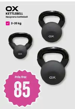 Sport Outlet KETTLEBELL Neoprene kettlebell tilbud