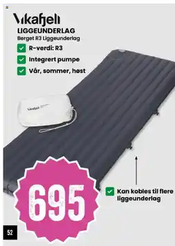 Sport Outlet Vikafjell liggeunderlag tilbud
