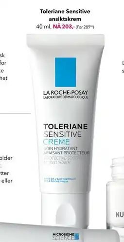 Apotek 1 Toleriane Sensitive ansiktskrem, NOK 203 tilbud