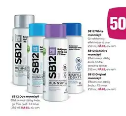 Apotek 1 SB12 Original munnskyll, NOK 85 tilbud
