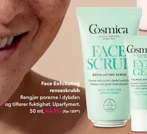 Apotek 1 Face Exfoliating renseskrubb, NOK 95 tilbud